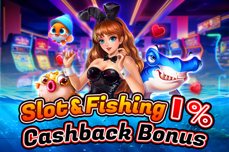 Slot Fishing 1% Cashback Bonus kaagad