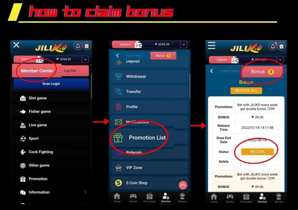 How to cliam new Jiliko vip bonus