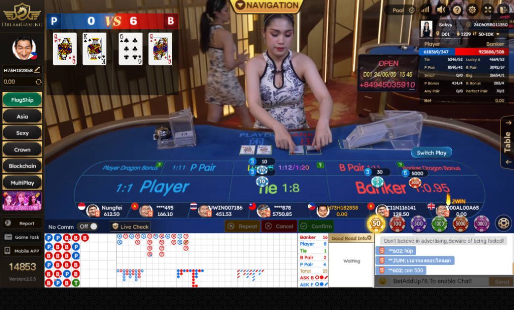 Jiliko Baccarat online
