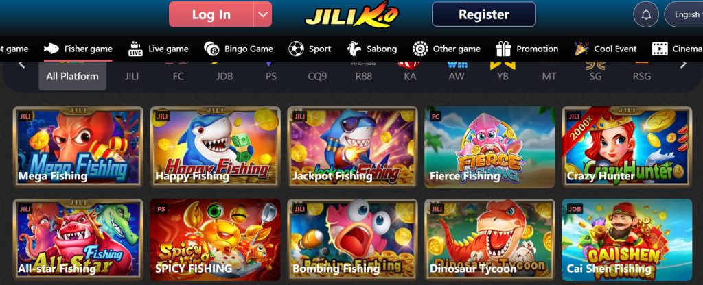 Jiliko fishing lobby